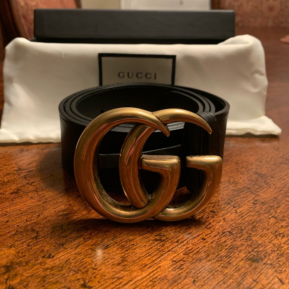 Gucci GG Logo Belt Sz 36cm/90in